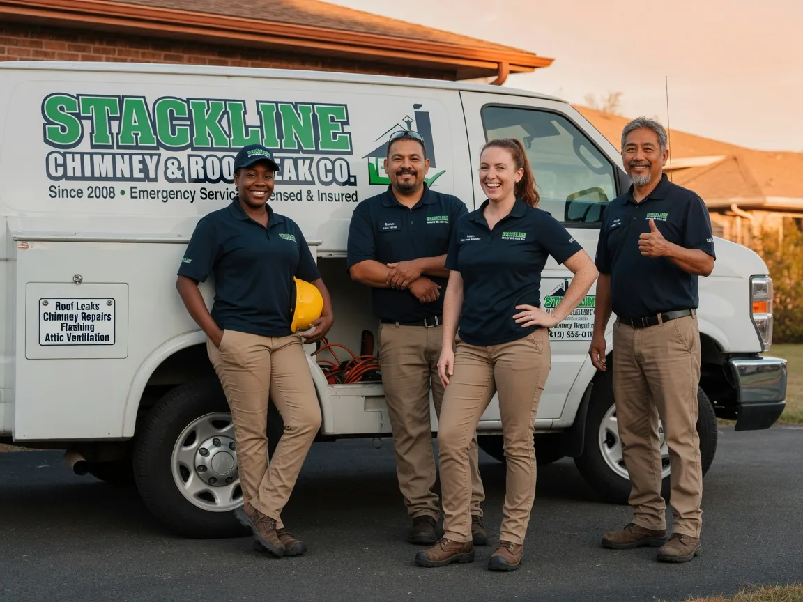 Chimney flashing repair company in Creola, OH